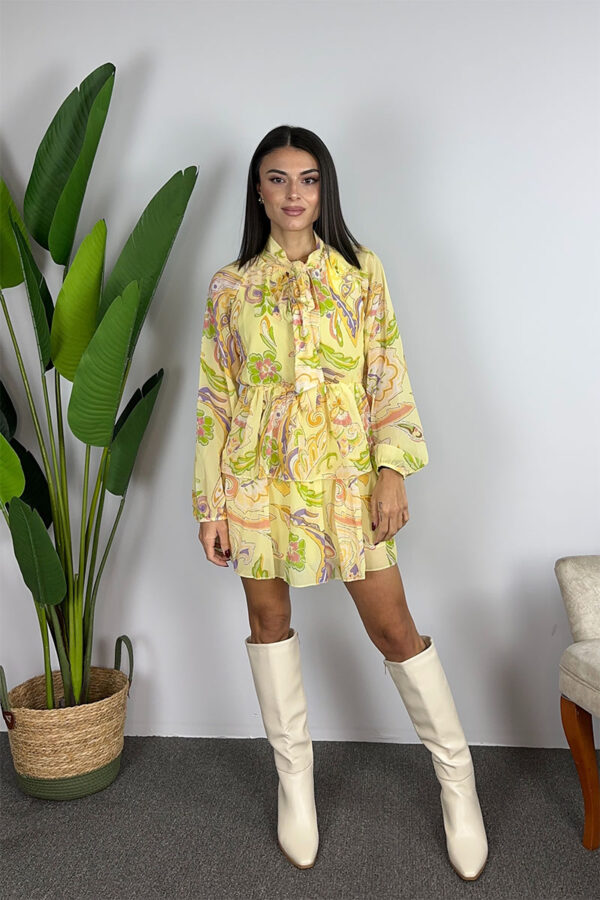 Malvina Dress - Yellow