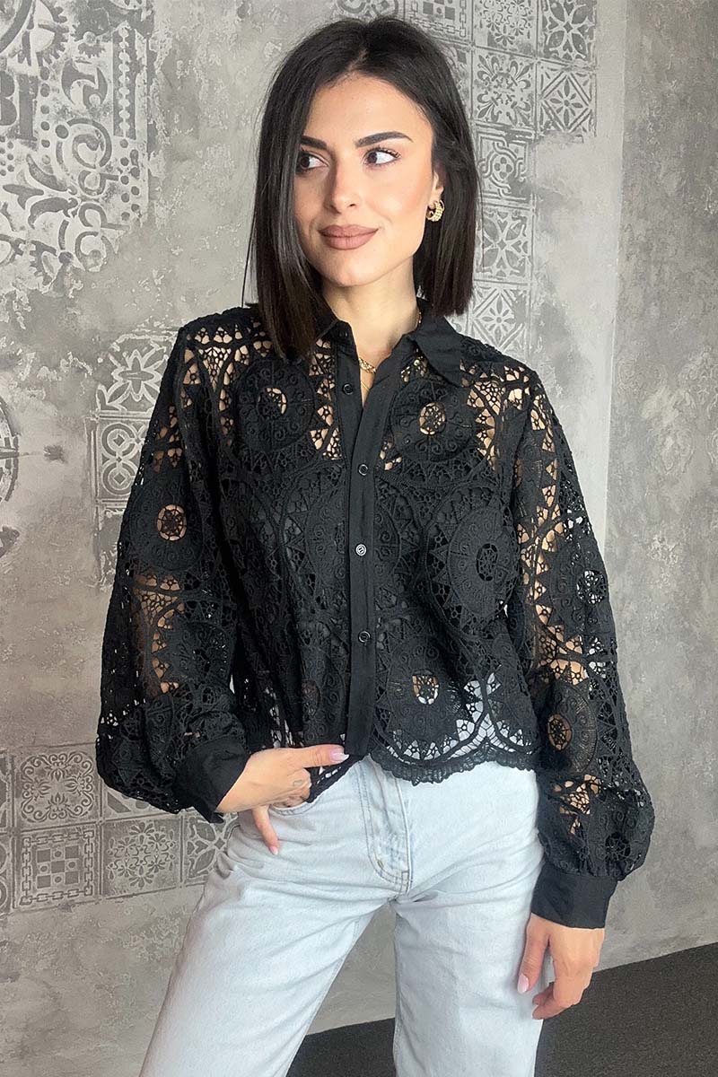 Serena Noir Shirt