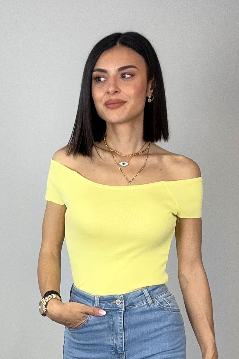 Brielle Knit Top - Sun