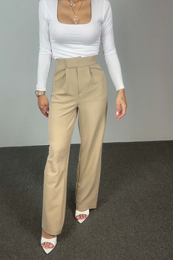 Mila Trousers - Beige