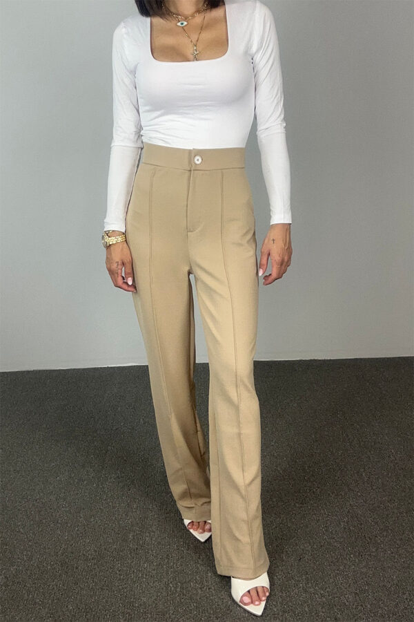 Mila Trousers - Beige