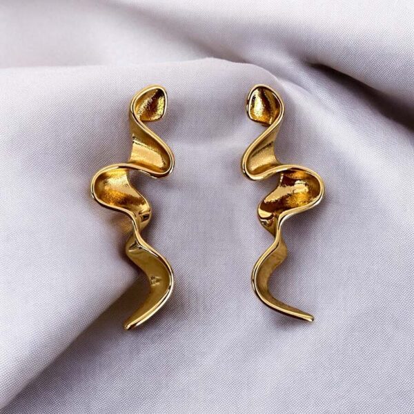 Sierra Earrings - Gold