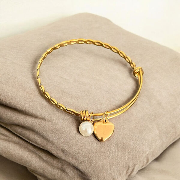 Amour Pearl Bracelet - Gold