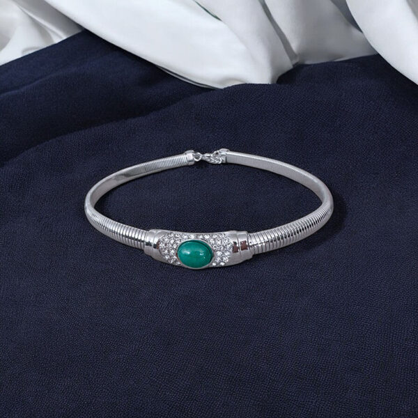 Emeralda Necklace - Silver