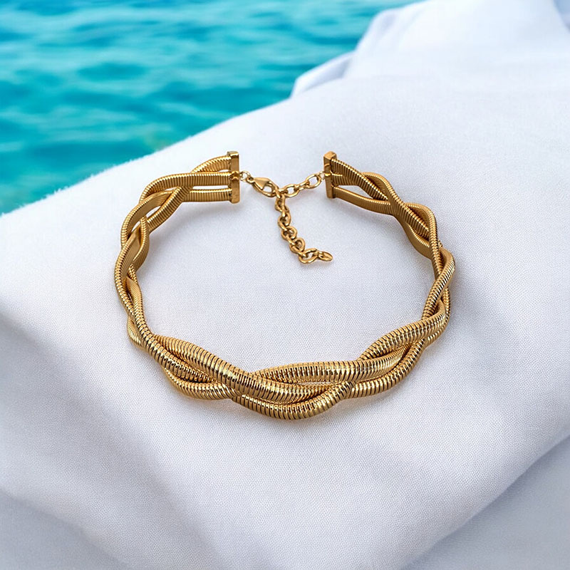 Twina Necklace - Gold