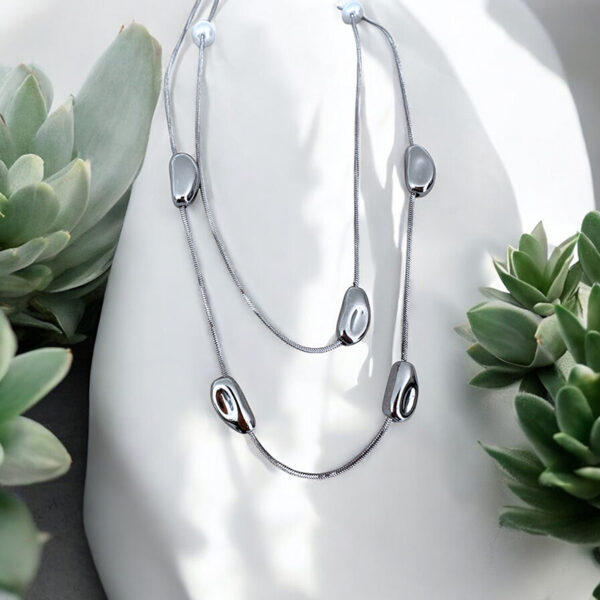 Gaia Necklace - Silver