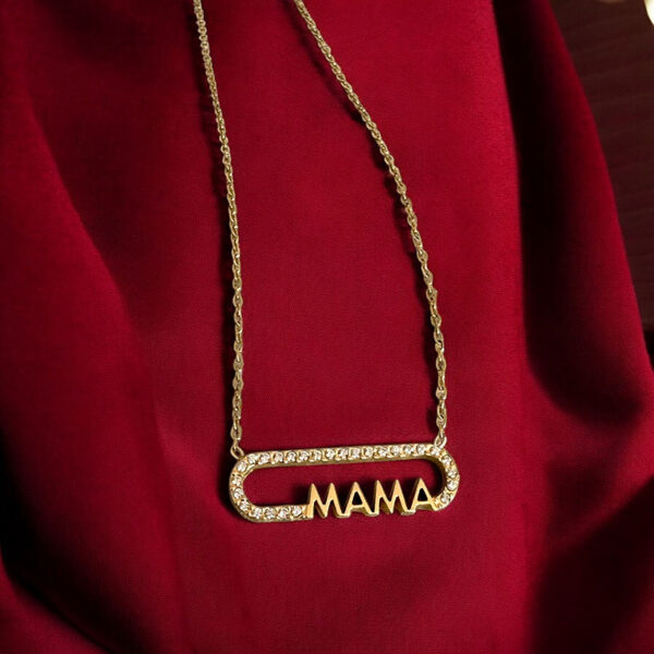 Mama Shine Necklace - Gold