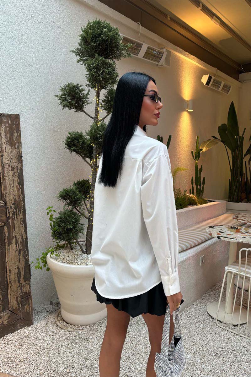 Crystal Line Shirt - White Edition - Image 5