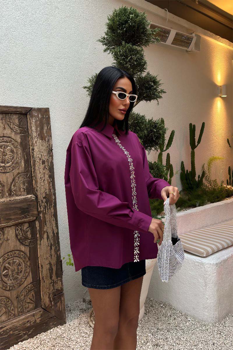 Crystal Line Shirt - Wine Edition - Image 3
