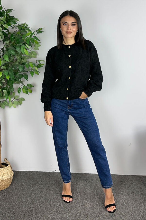 Éclat Knit Cardigan - Black