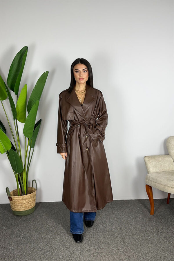Riva Trench - Chocolate Brown