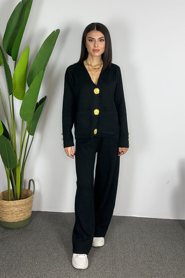 Sorrento Knit Set - Black