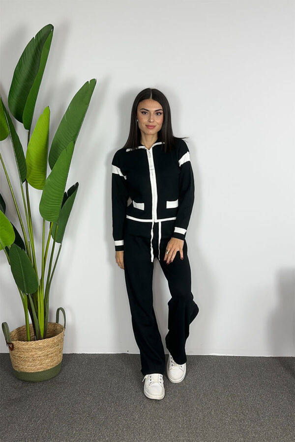 Serra Knit Set - Black