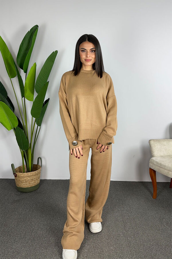 Luxe Knit Set - Caramel