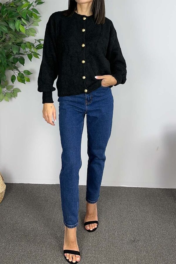 Éclat Knit Cardigan - Black