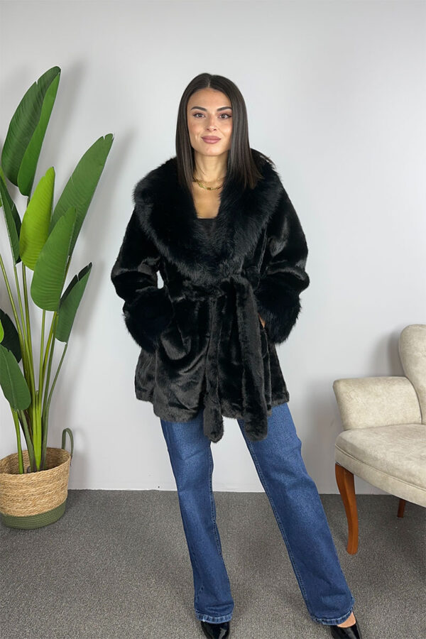 Celina Faux Fur Coat