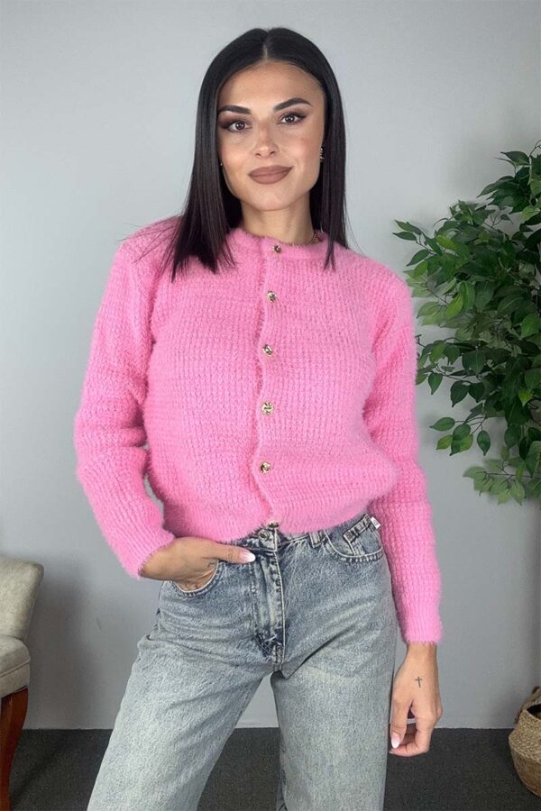 Louvre Cardigan - Pink