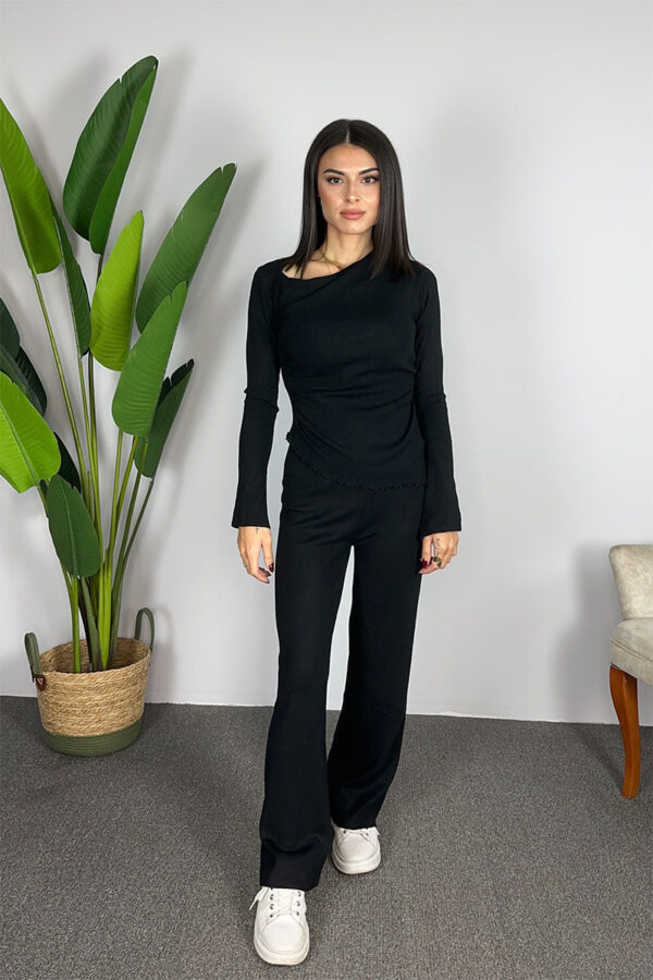 Avena Knit Set - Black