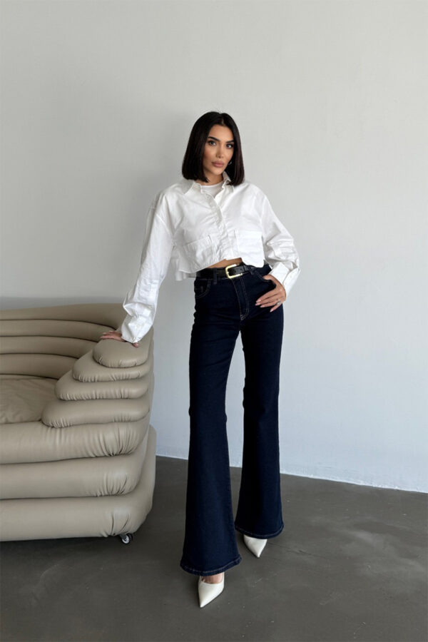 Valencia Flare Jeans – Dark Blue