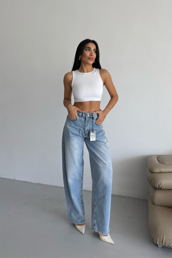 Mia Skater Jeans - Light Blue